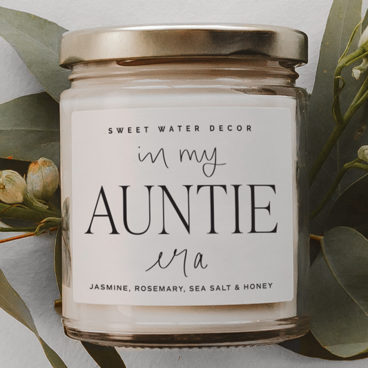 In My Auntie Era 9 oz Soy Candle