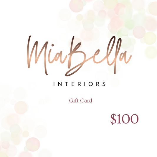 Mia Bella $100 Gift Card