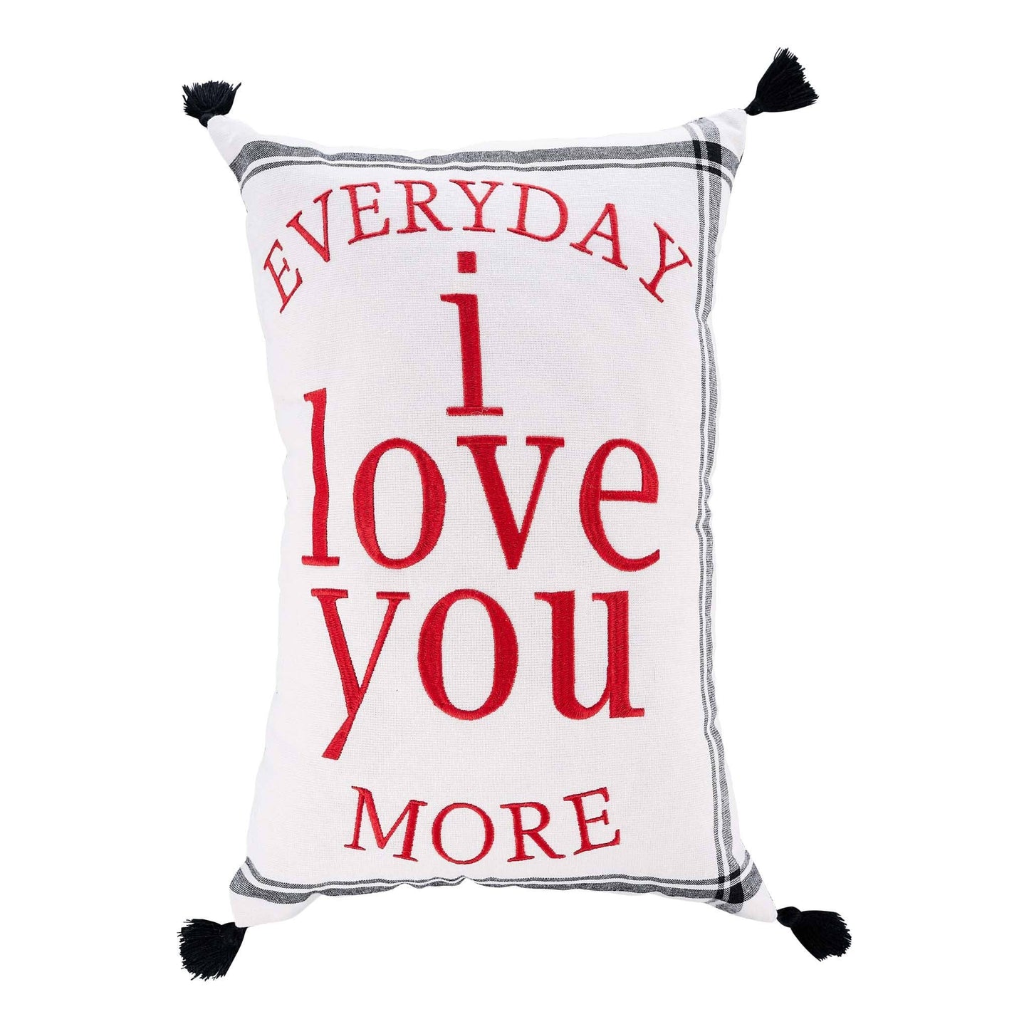 I love You More Pillow