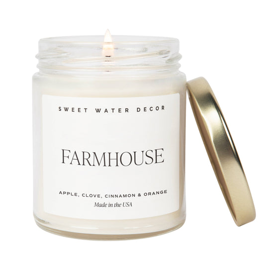 Farmhouse 9 oz Soy Candle