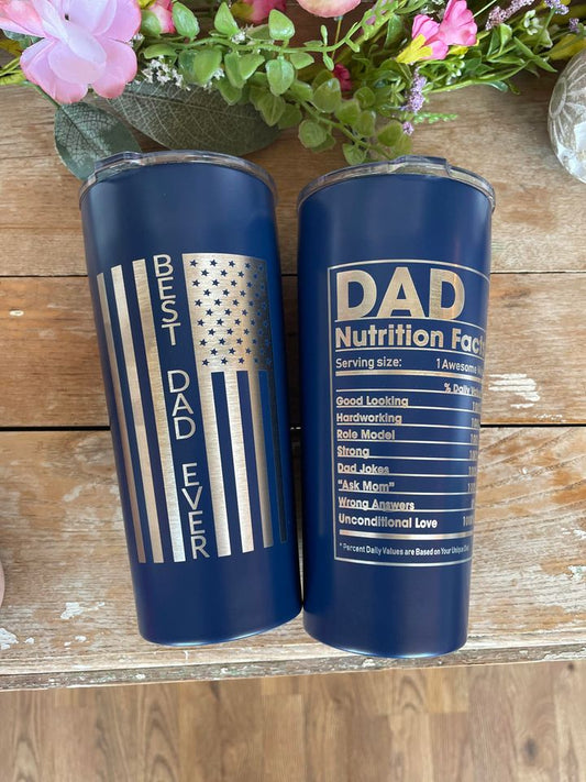 Best Dad Ever Tumbler